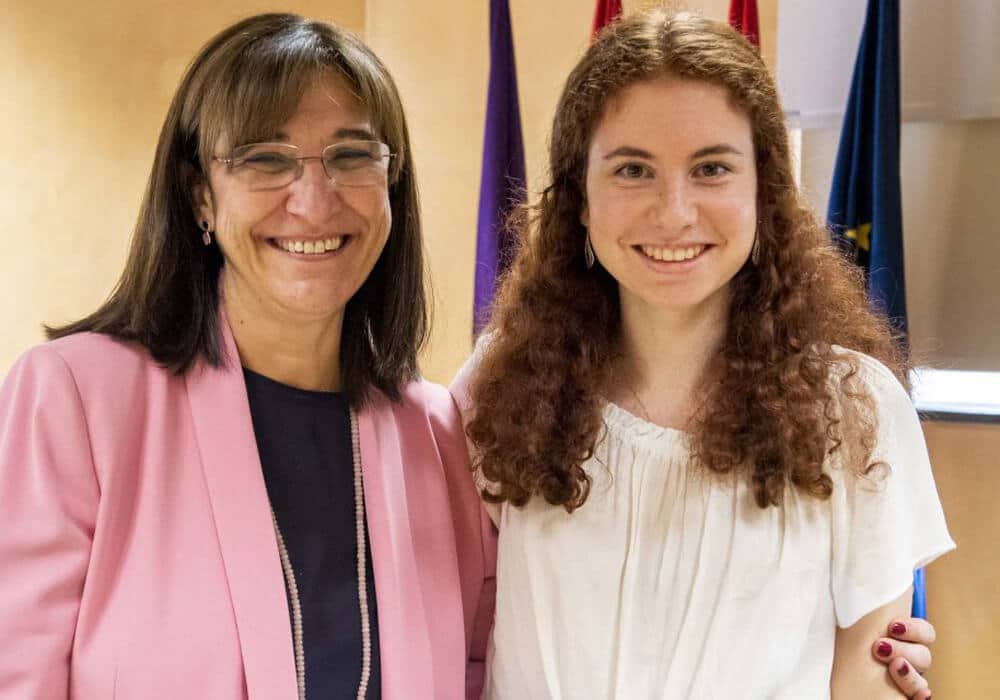 Cristina mejor nota selectividad
