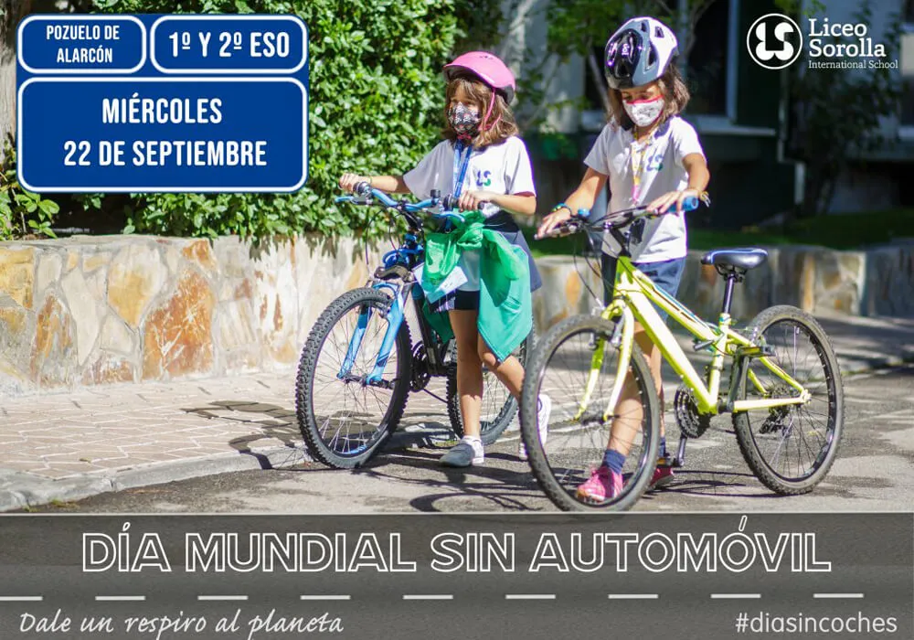 Niños en bicicleta
